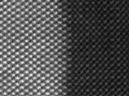 HAADF-STEM image of a PCO/STO multilayer